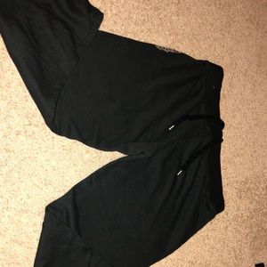 cropped PINK sweatpants